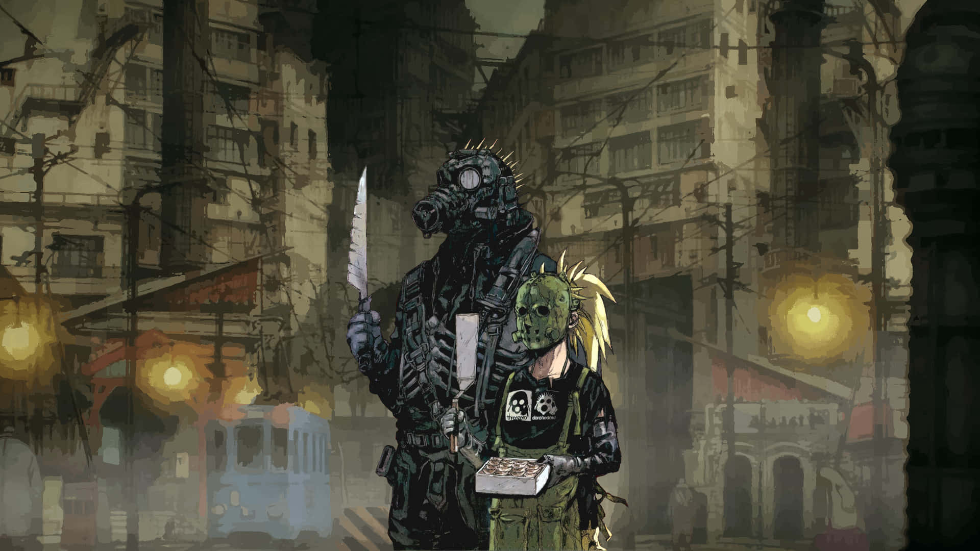 Caiman And Nikaido Go On An Adventure In Dorohedoro