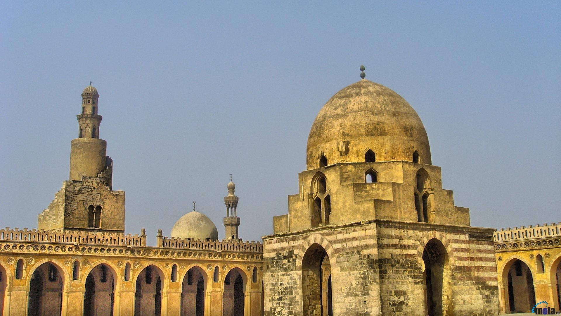 Cairo Ibn Tulun Mosque Background