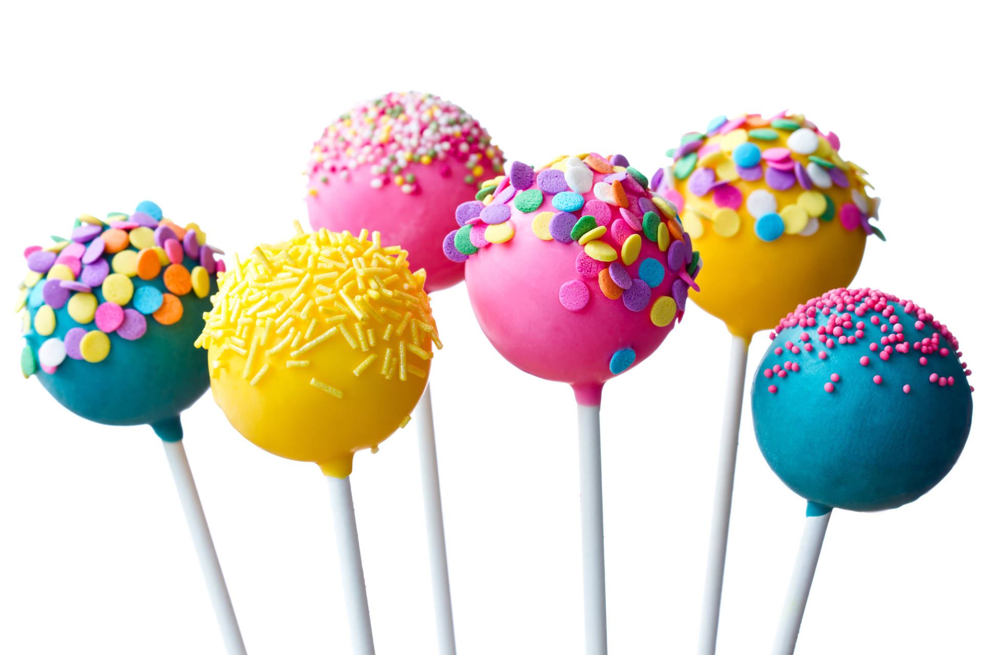 Cake Pops With Candies