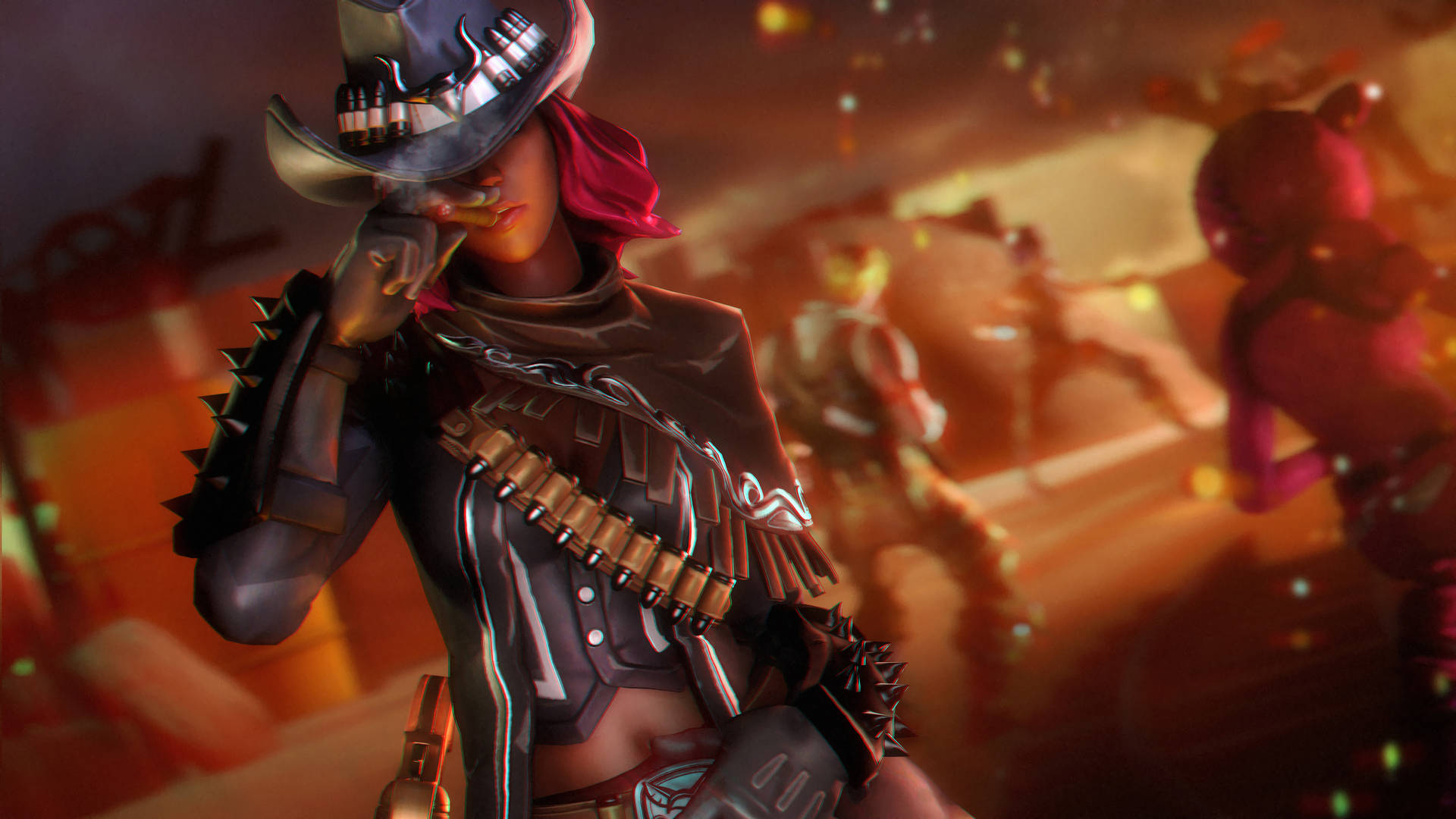 Calamity Fornite Bokeh Background Background