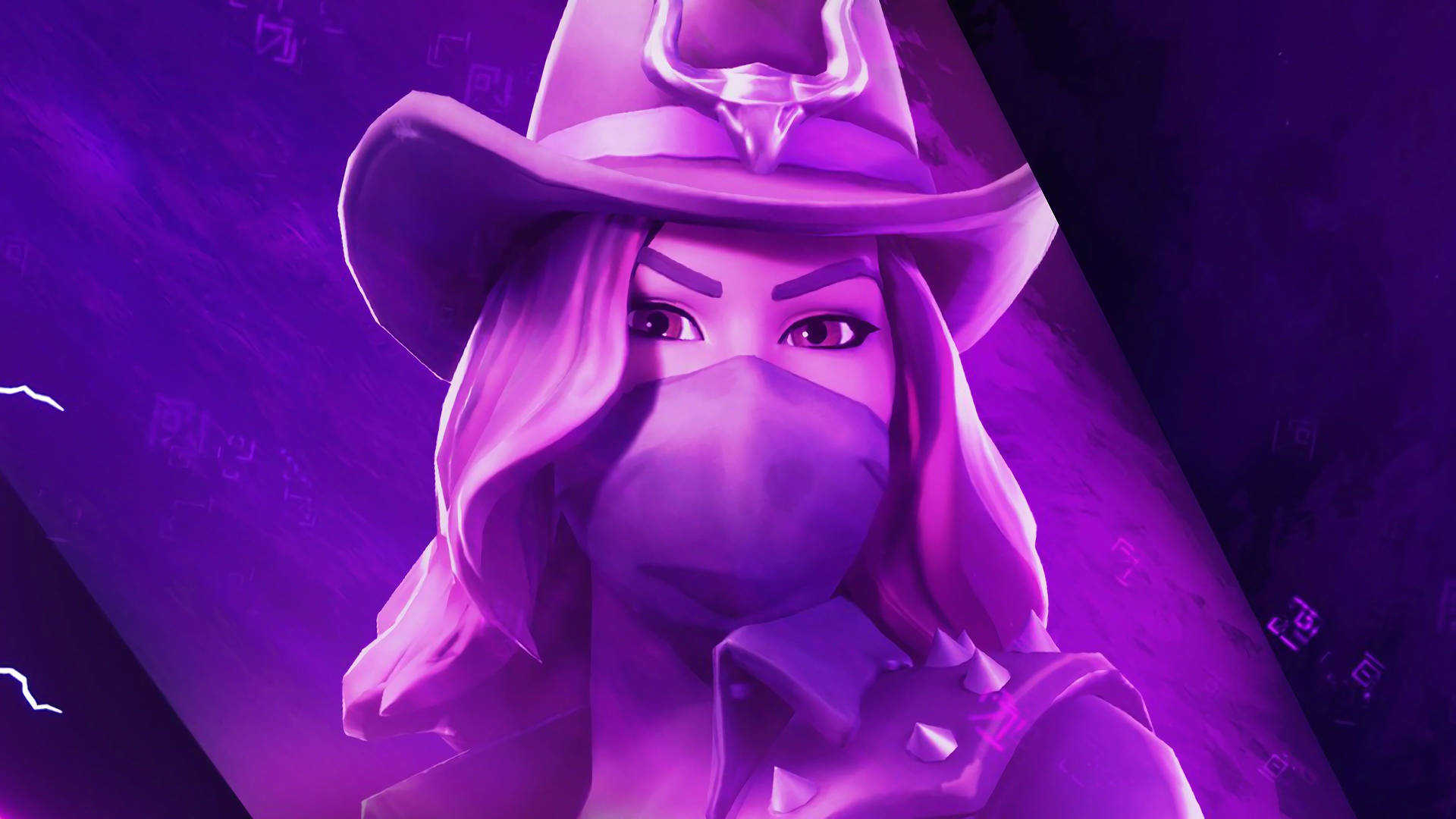 Calamity Fortnite Close Up Portrait Background