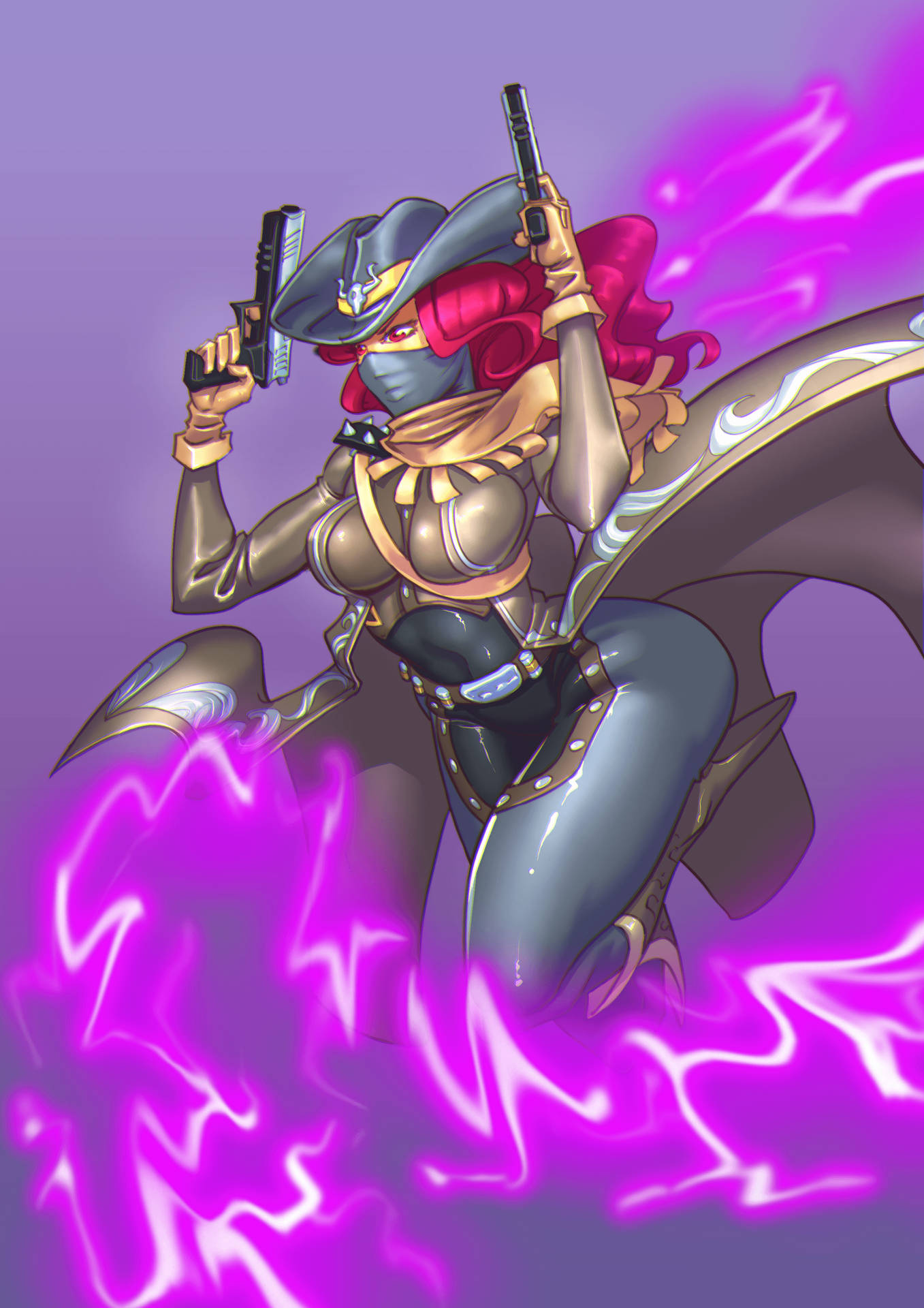 Calamity Fortnite Digital Art Background