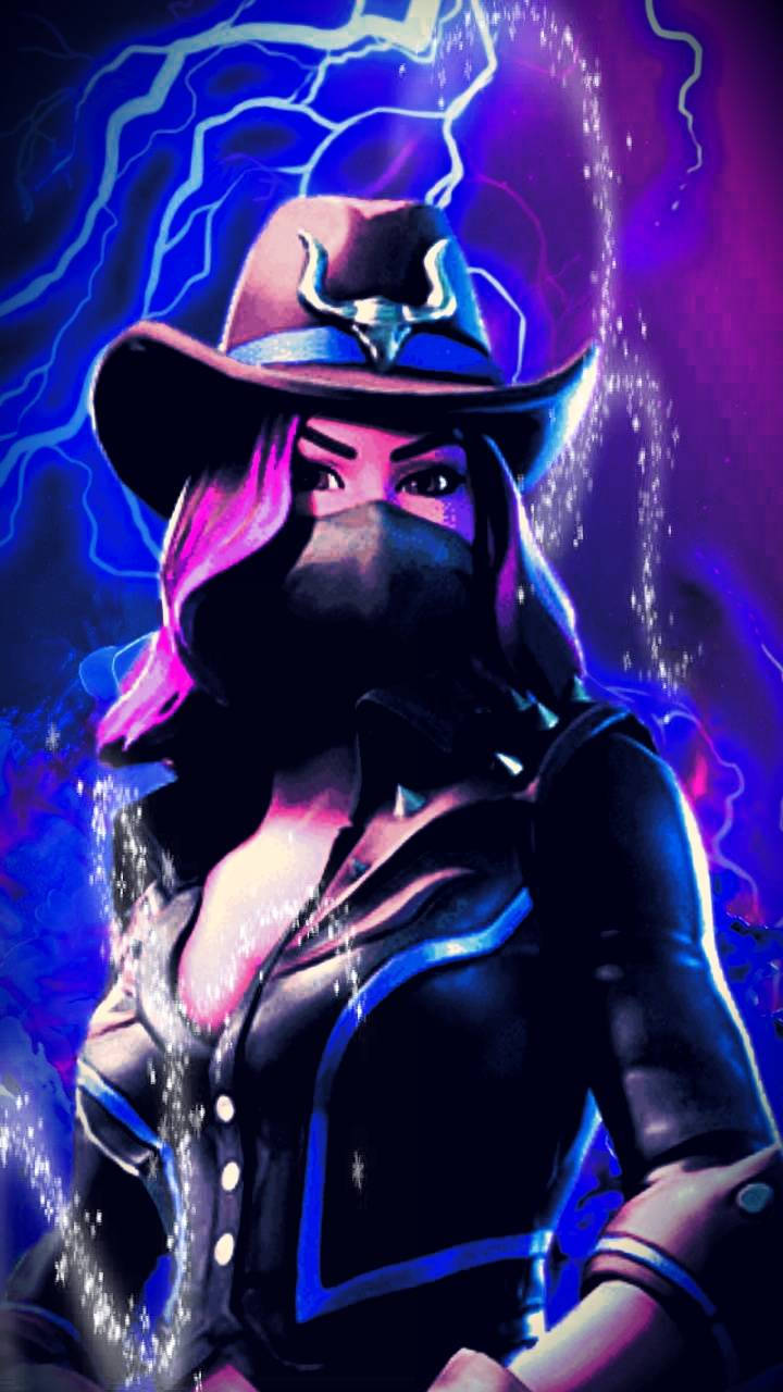 Calamity Fortnite Lightning Portrait Background