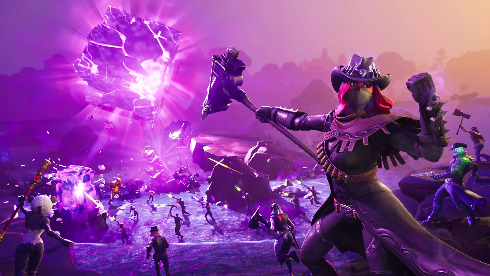 Calamity Fortnite Turning Of The Tide Background