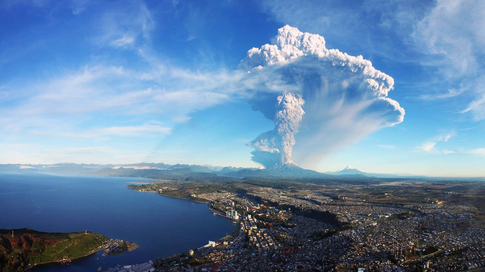 Calbuco Volcano Eruption, Southern Chile Background