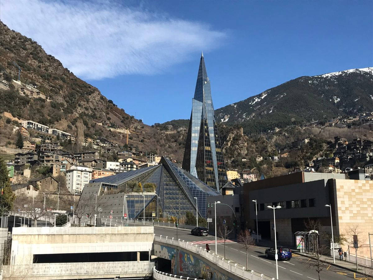 Caldea Spa Andorra Background