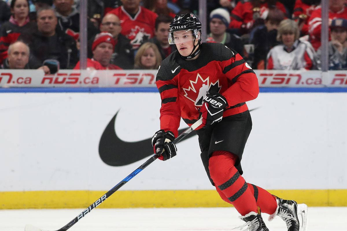 Cale Makar Canada Ice Hockey Team Background