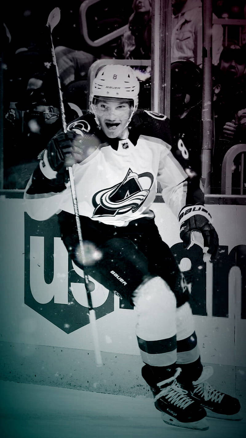 Cale Makar Classy Retro Edit Background