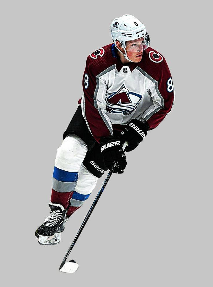 Cale Makar Grey Background Background