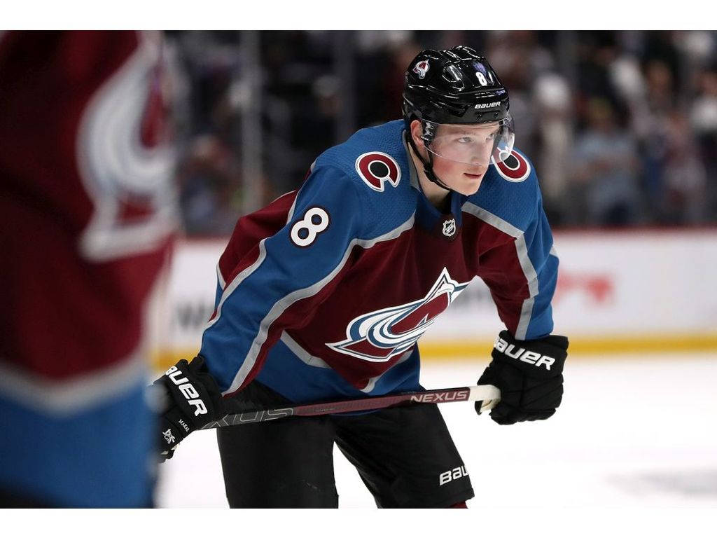 Cale Makar Ice Hockey Athleter Background