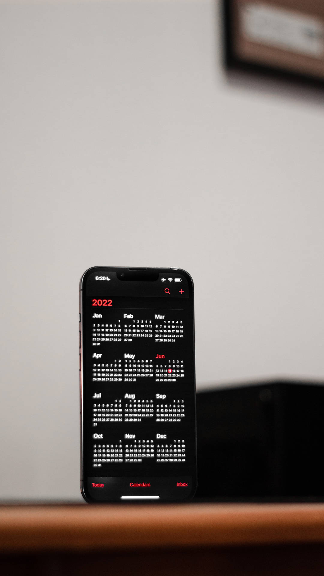 Calendar Iphone Stock Background