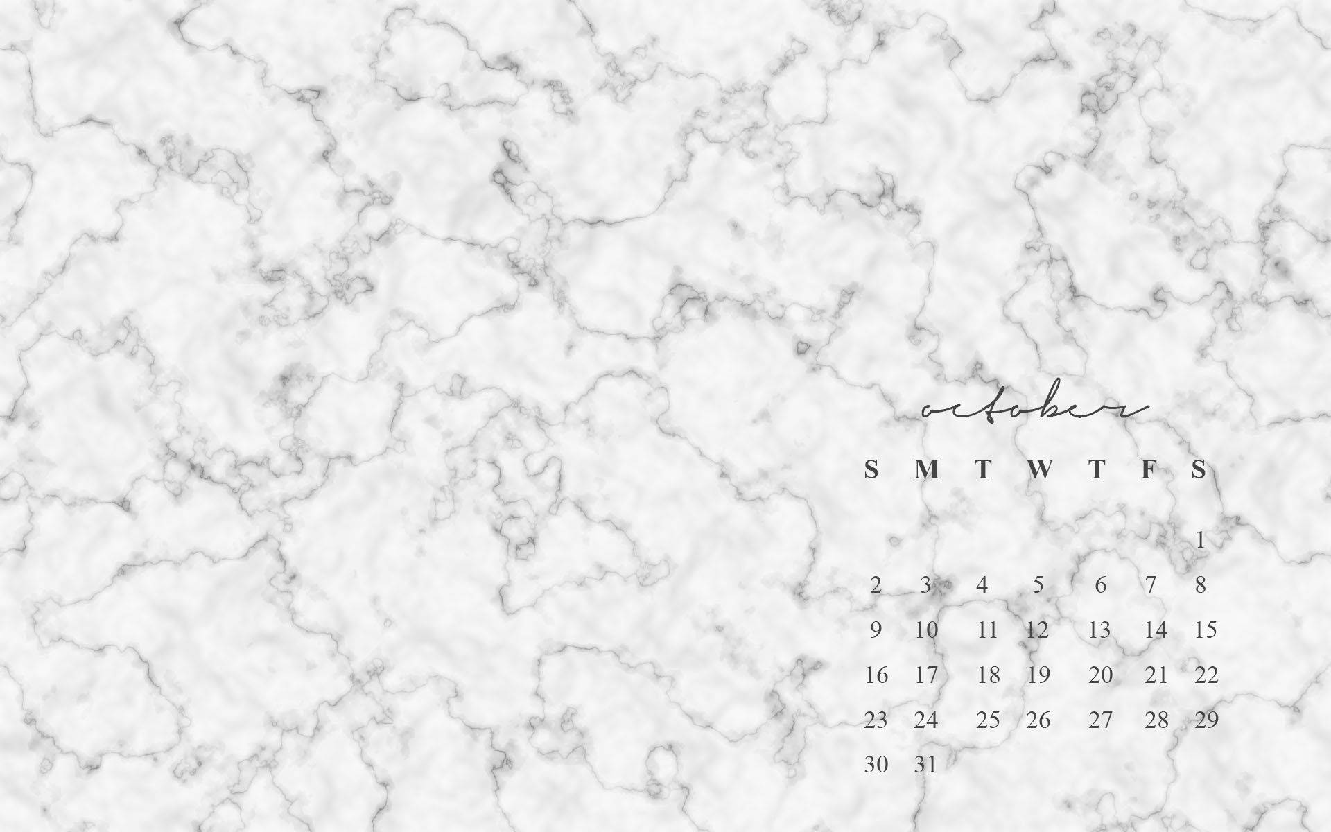 Calendar On White Marble Background Background