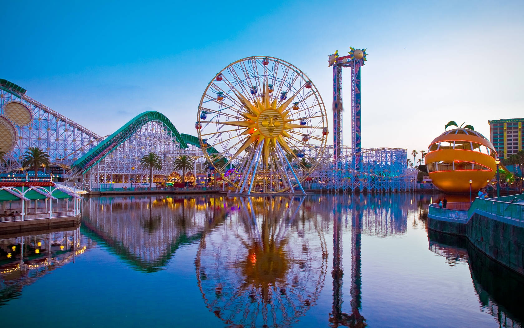 California Adventure Anaheim Background