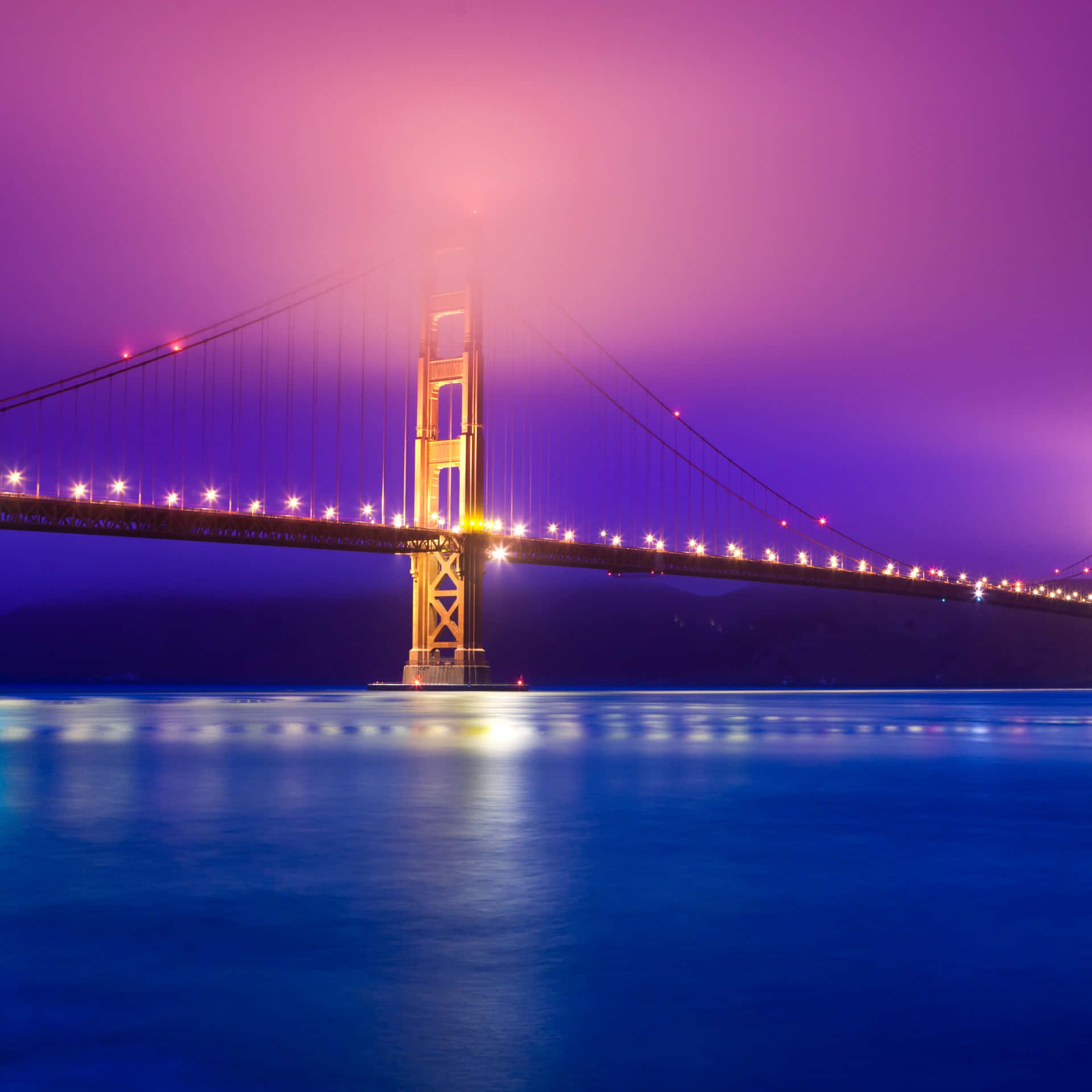 California Aesthetic Bridge Sky Background