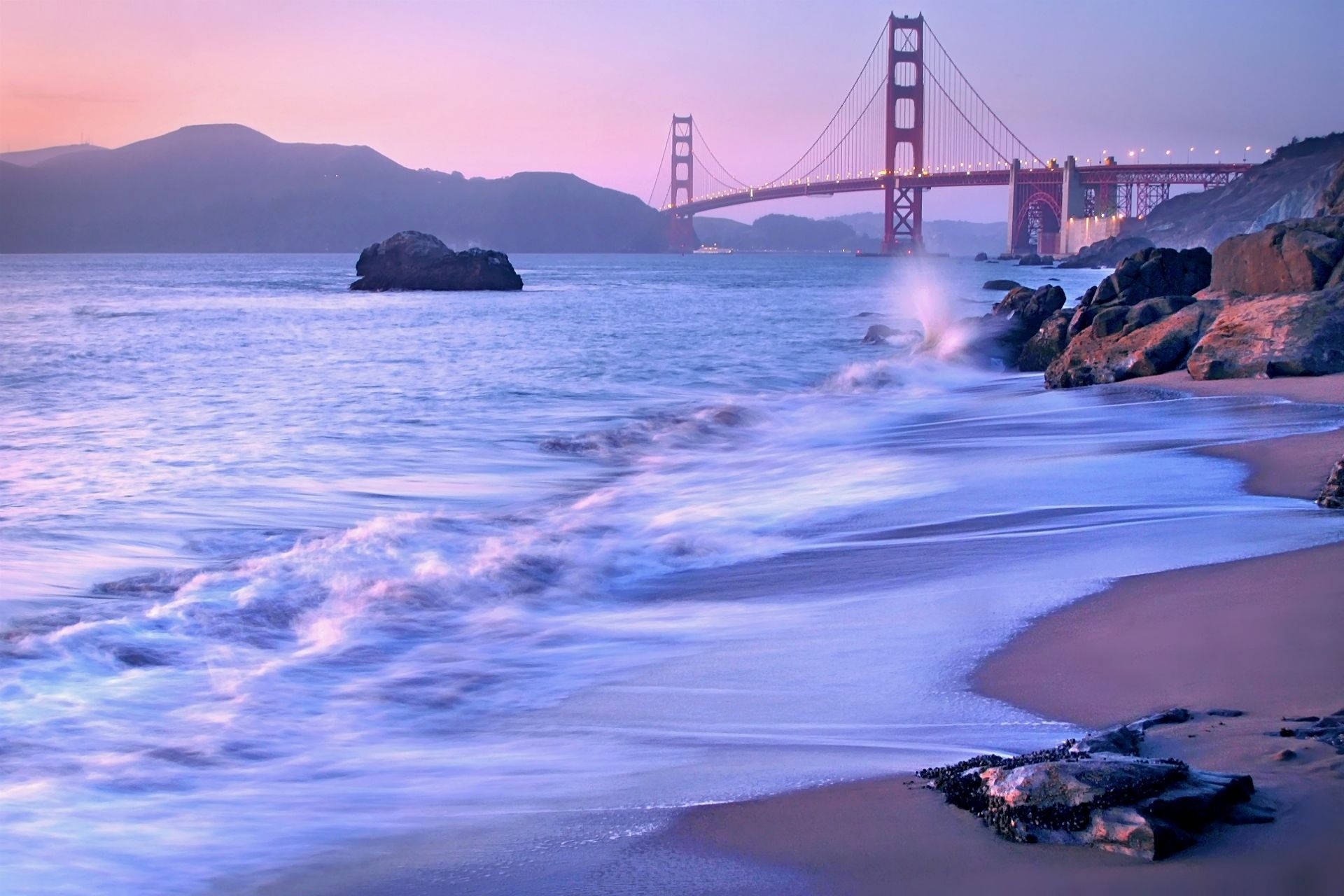 California San Francisco Bay Background