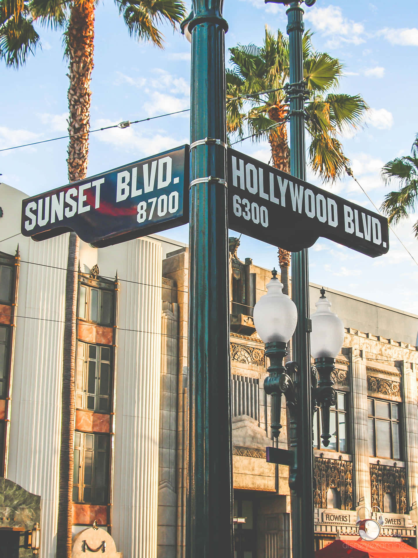 California Street Signage Iphone Background