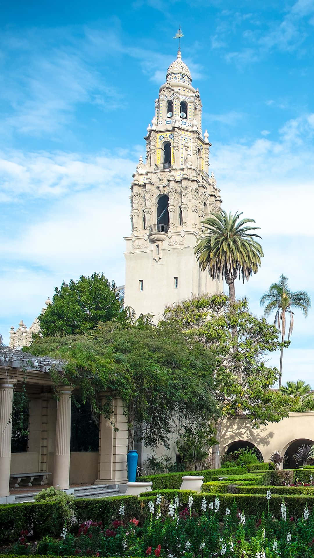 California Tower In San Diego Iphone