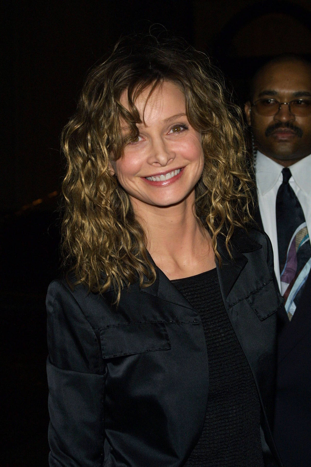 Calista Flockhart Ally Mcbeal Curly Hair Background