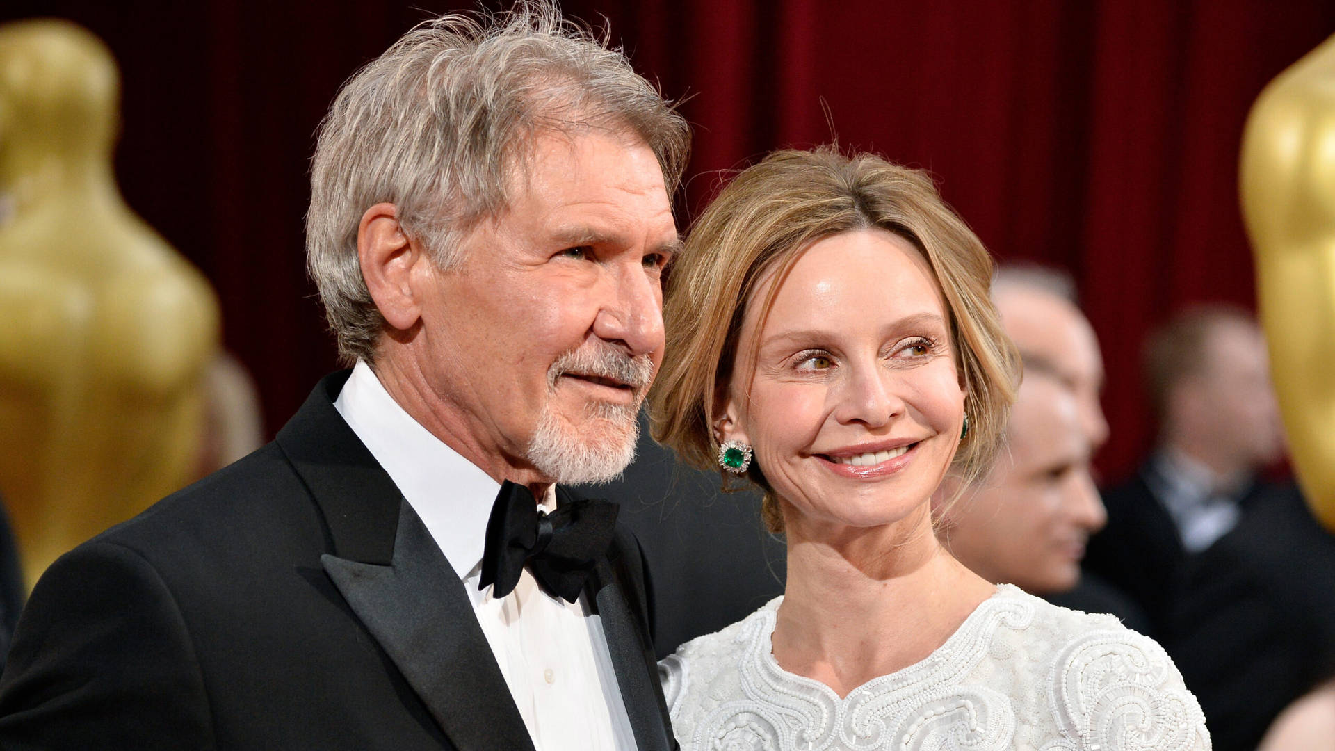 Calista Flockhart Harrison Ford 86th Academy Awards Background