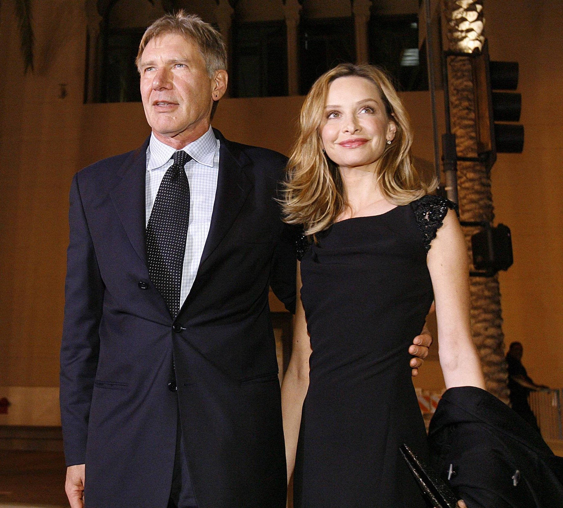 Calista Flockhart Harrison Ford Dinner Gala