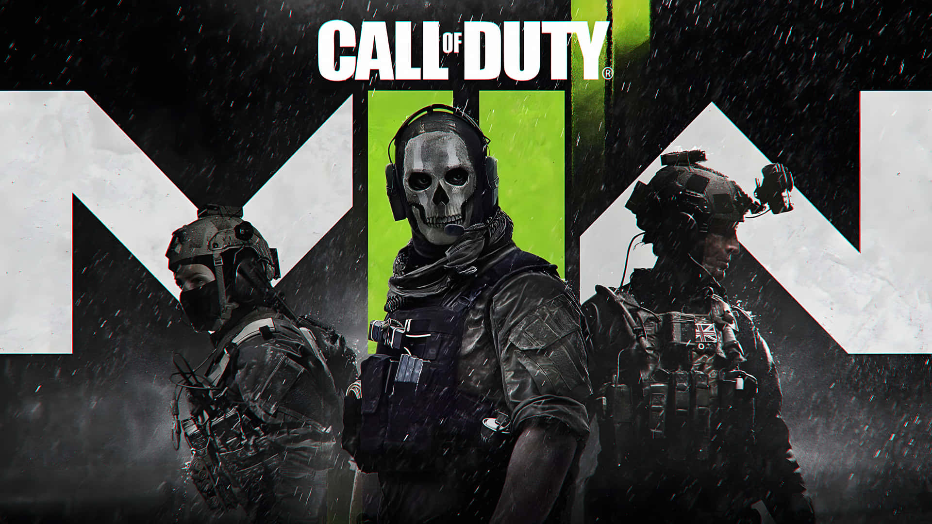 Call Of Duty 2020 With Masks Background