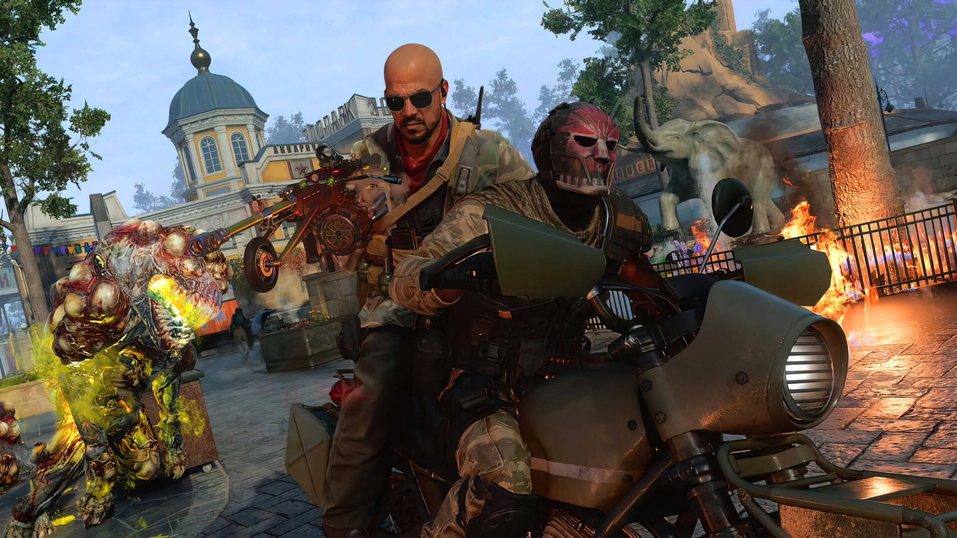 Call Of Duty Black Ops Cold War Motorcycle Zombies