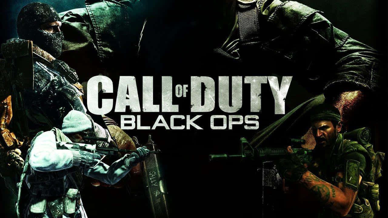 Call Of Duty Black Ops Collage Poster Background