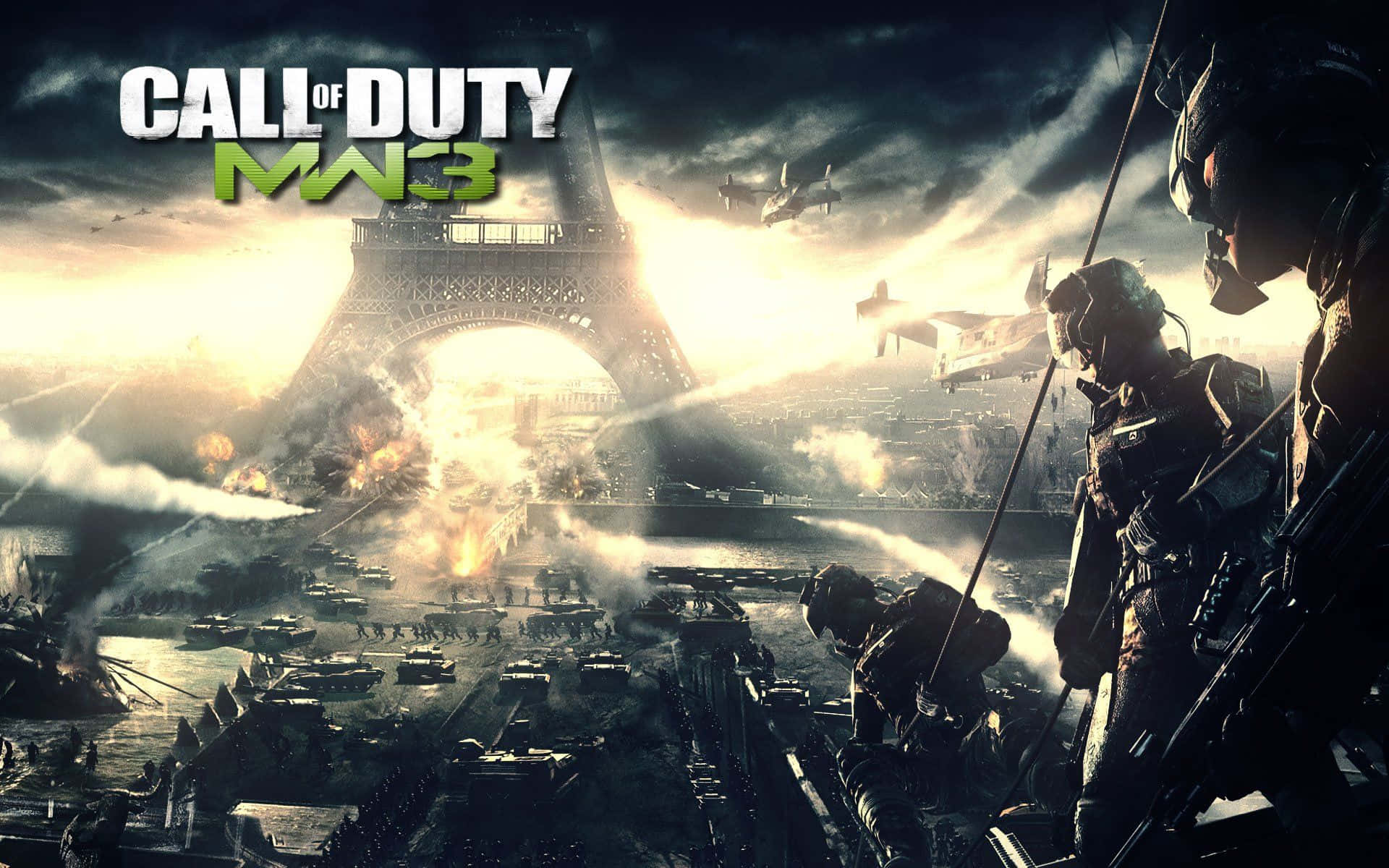 Call Of Duty Modern Warfare 3 Battle Of Paris Background