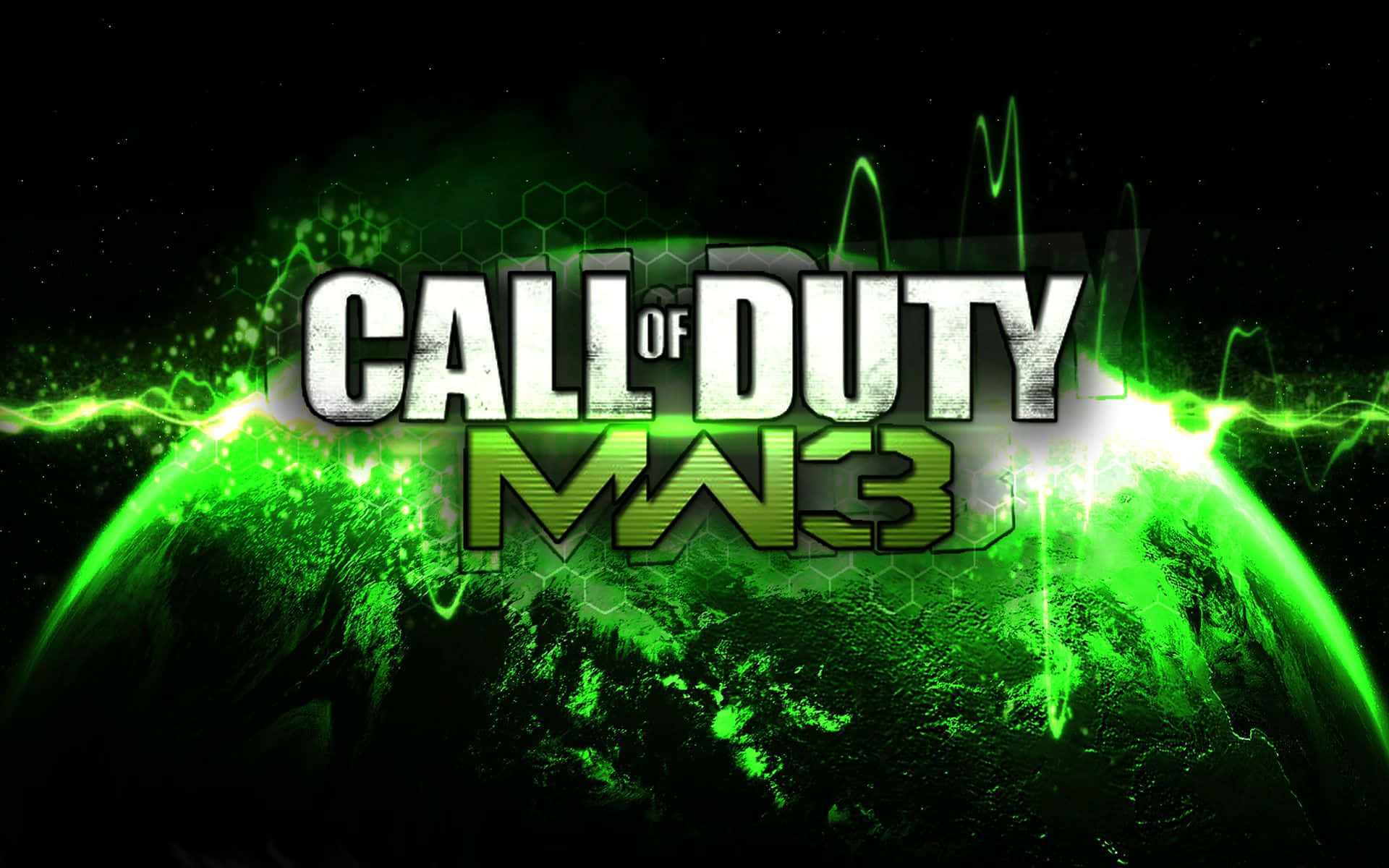 Call Of Duty Modern Warfare 3 Green Digital Art