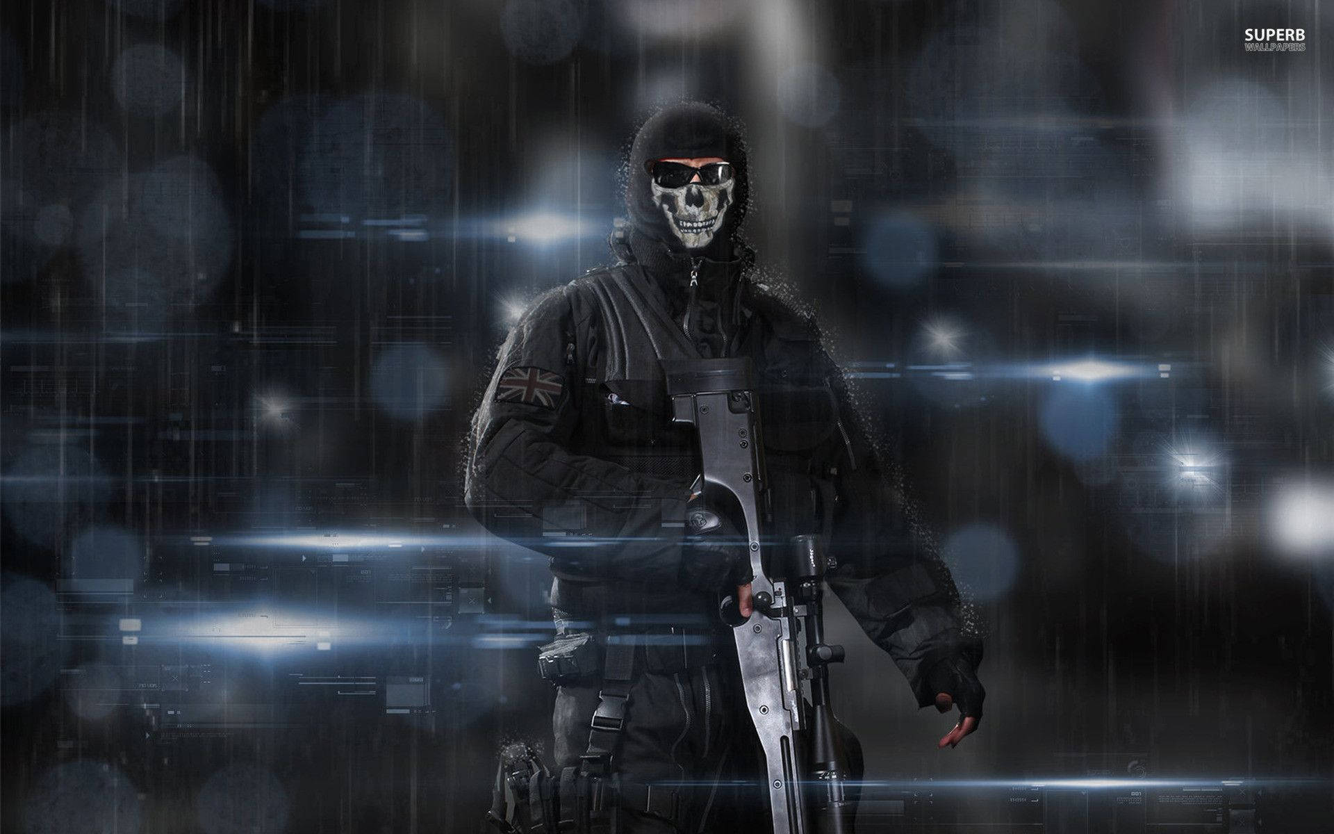 Call Of Duty Modern Warfare Black Character Background