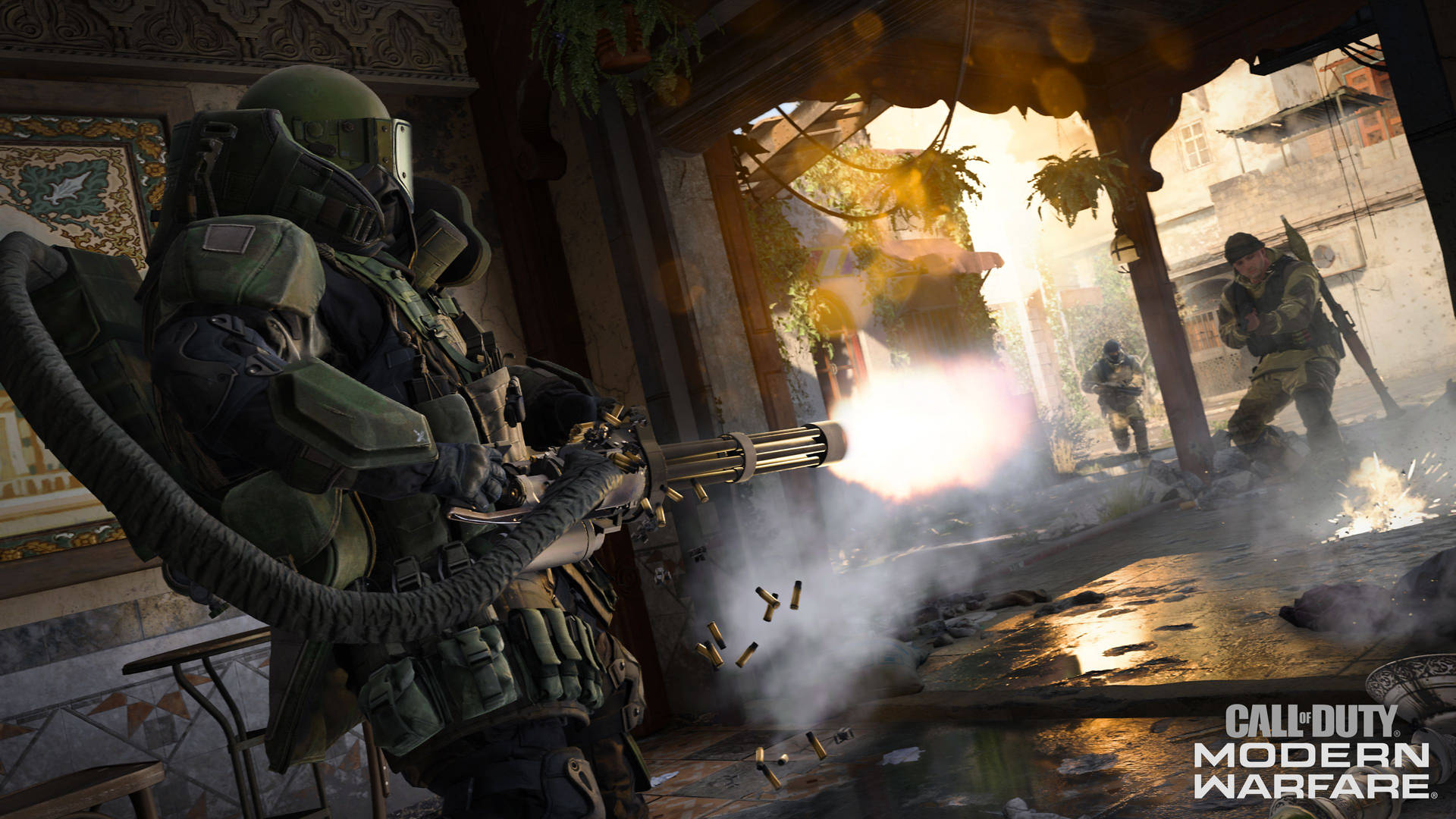 Call Of Duty Modern Warfare Blast Background