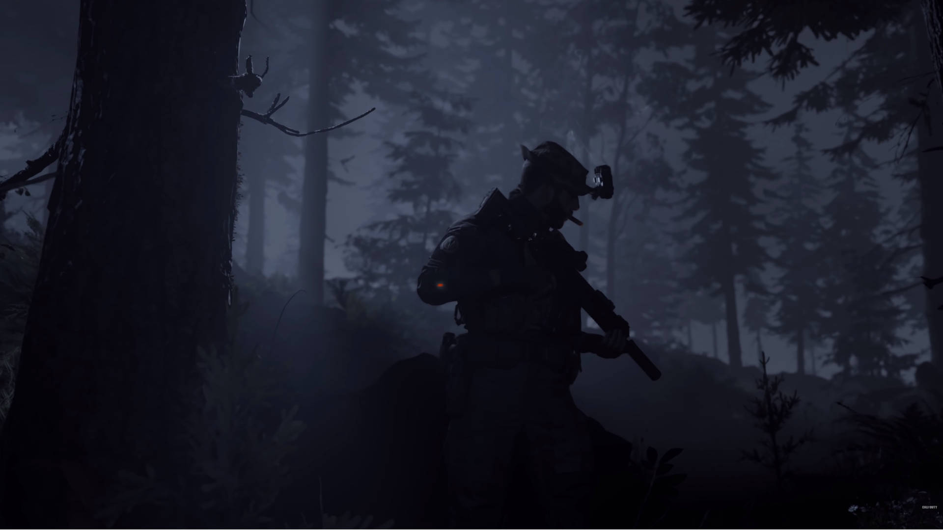 Call Of Duty Modern Warfare Forest Setting Background