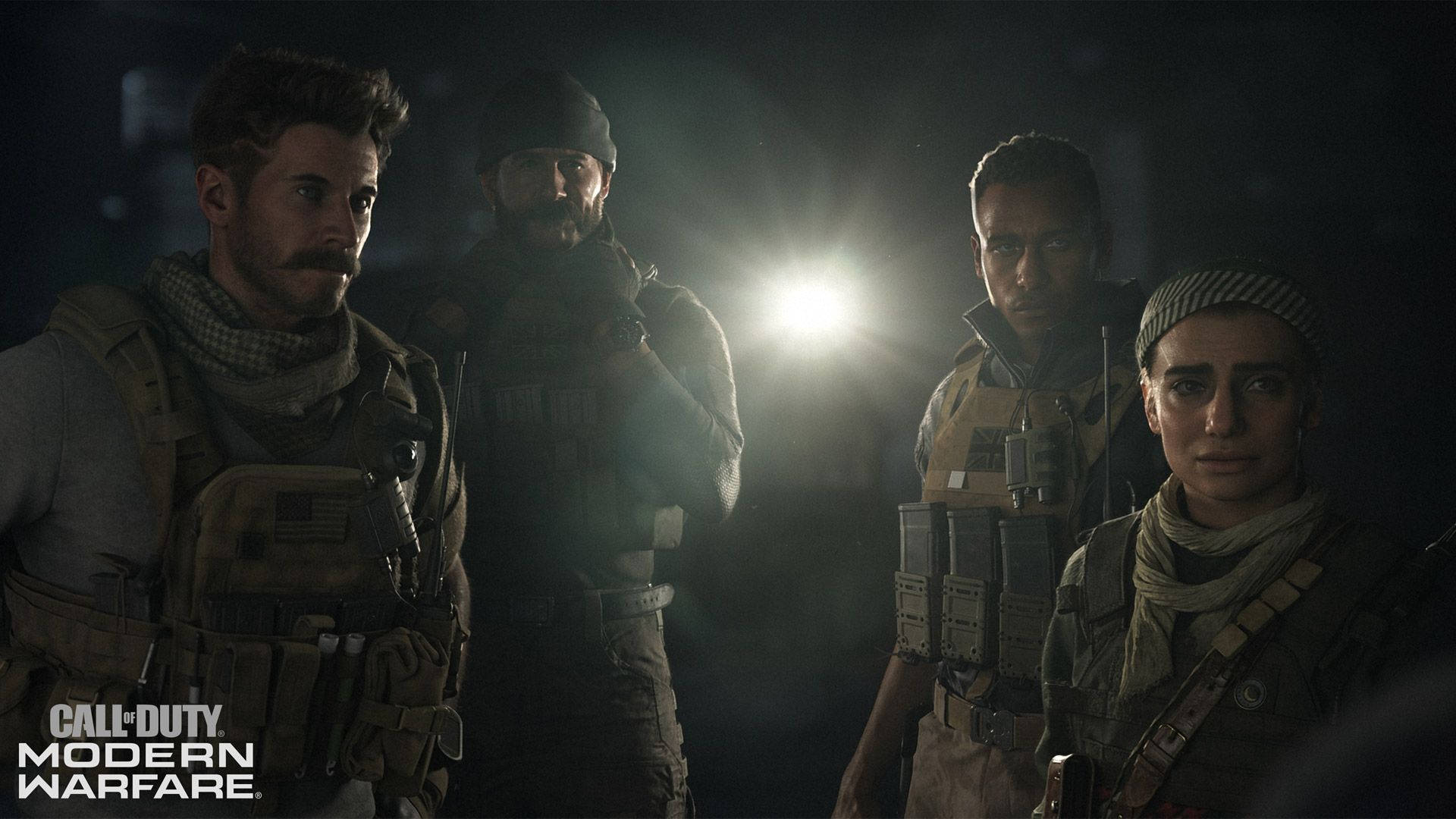 Call Of Duty Modern Warfare Four Characters Background