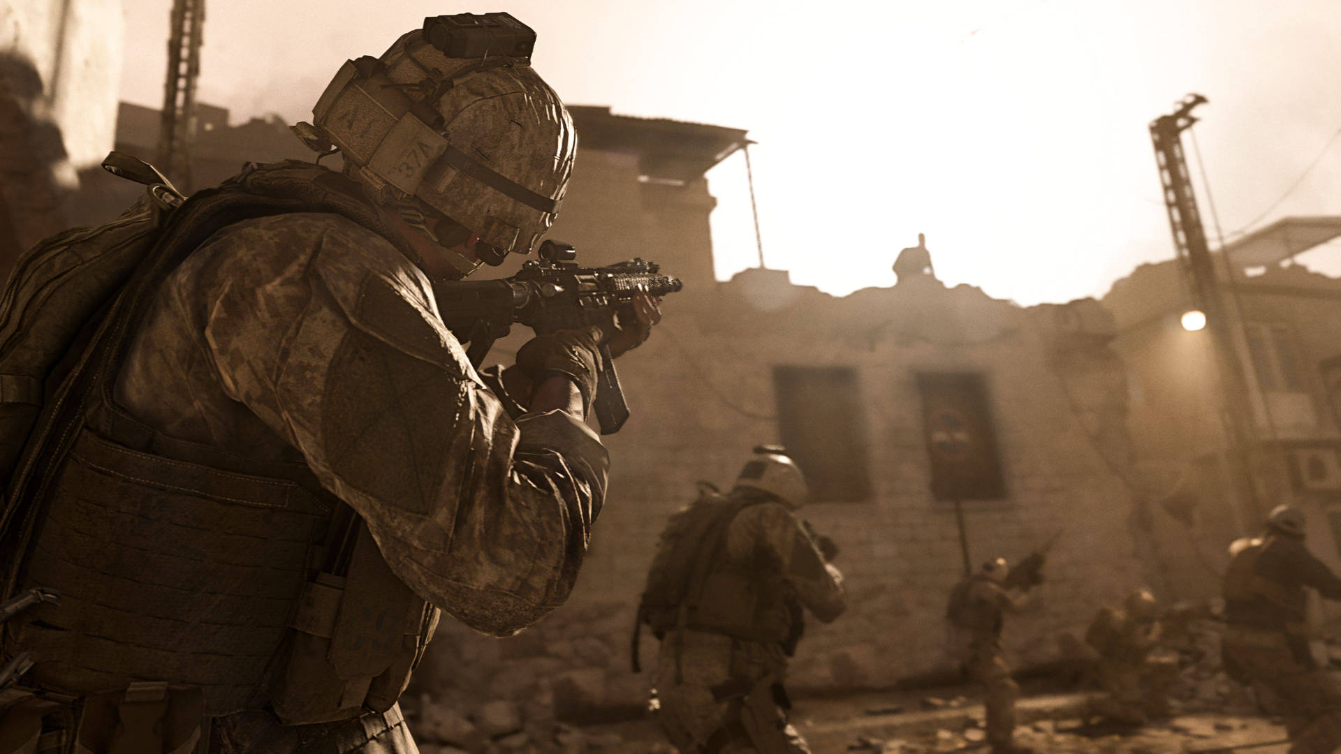 Call Of Duty Modern Warfare Sepia Background