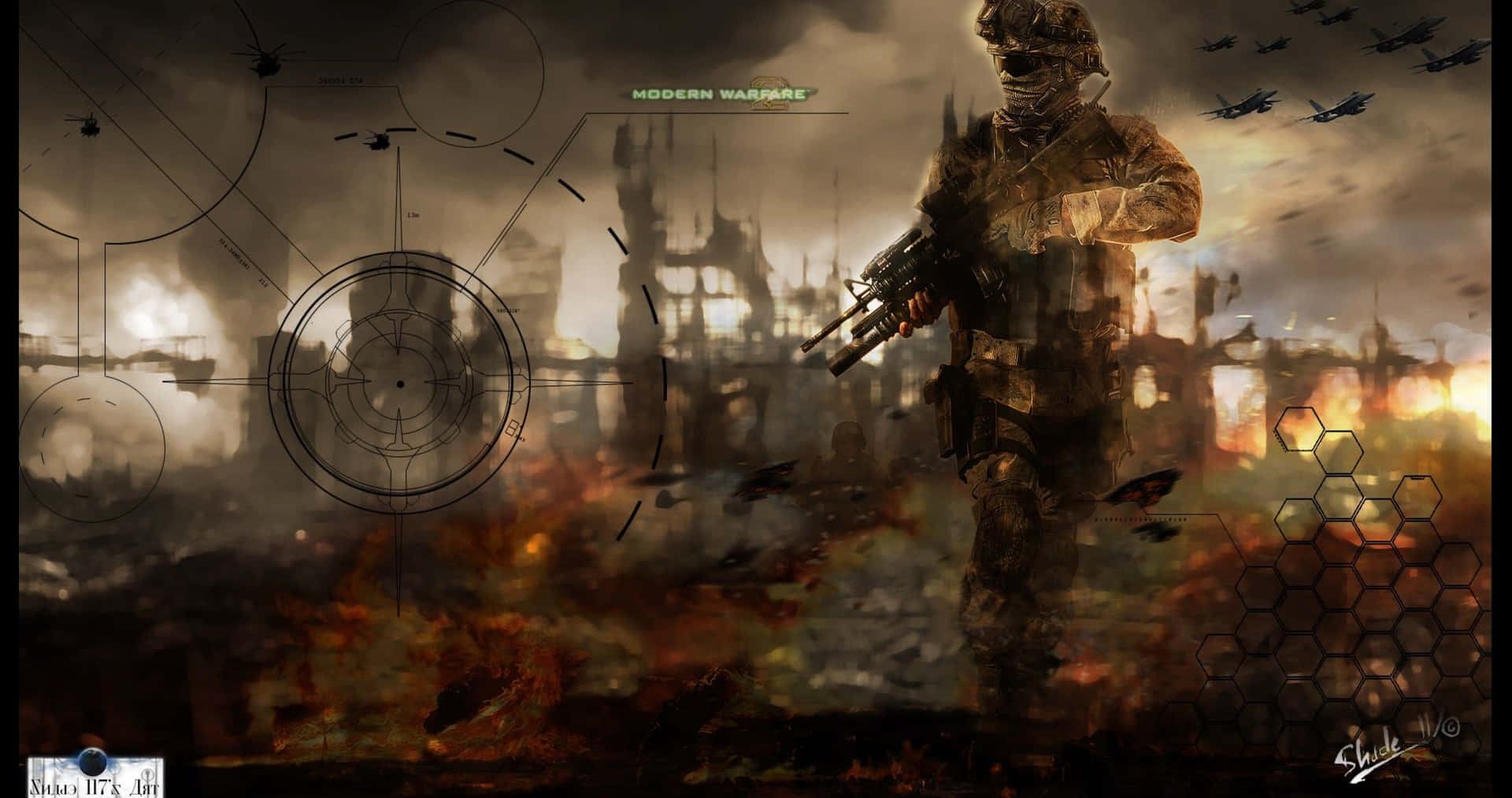 Call Of Duty Mw Attack Background