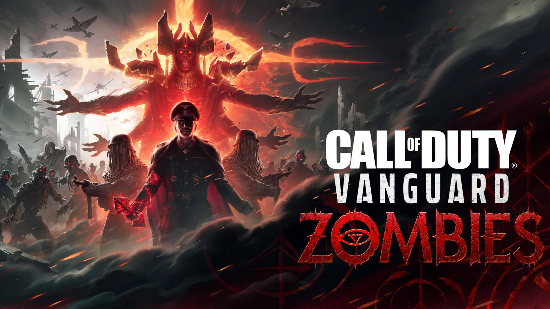 Call Of Duty Vanguard Zombies Official Cover Background