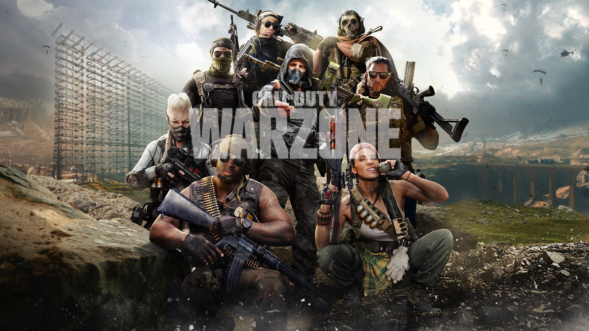 Call Of Duty Warzone 4k Armed Soldiers