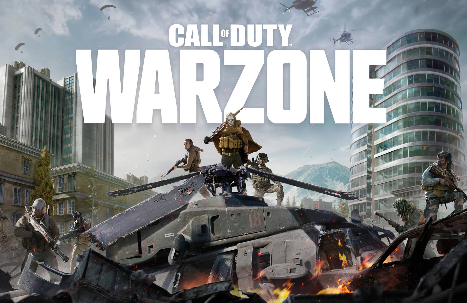 Call Of Duty Warzone 4k Game Poster