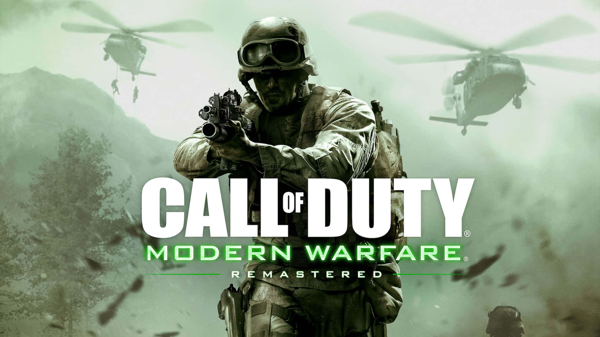 Callof Duty Modern Warfare Remastered Promotional Art Background