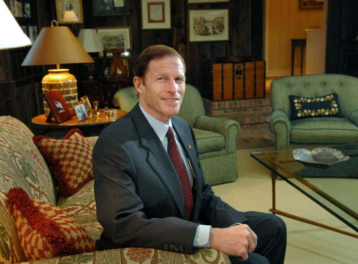 Calm And Collected: Senator Richard Blumenthal In A Green Aesthetic Environment