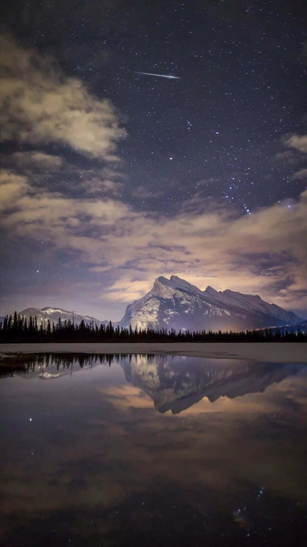 Calm Lake Reflecting The Sky Nature Android Hd Background