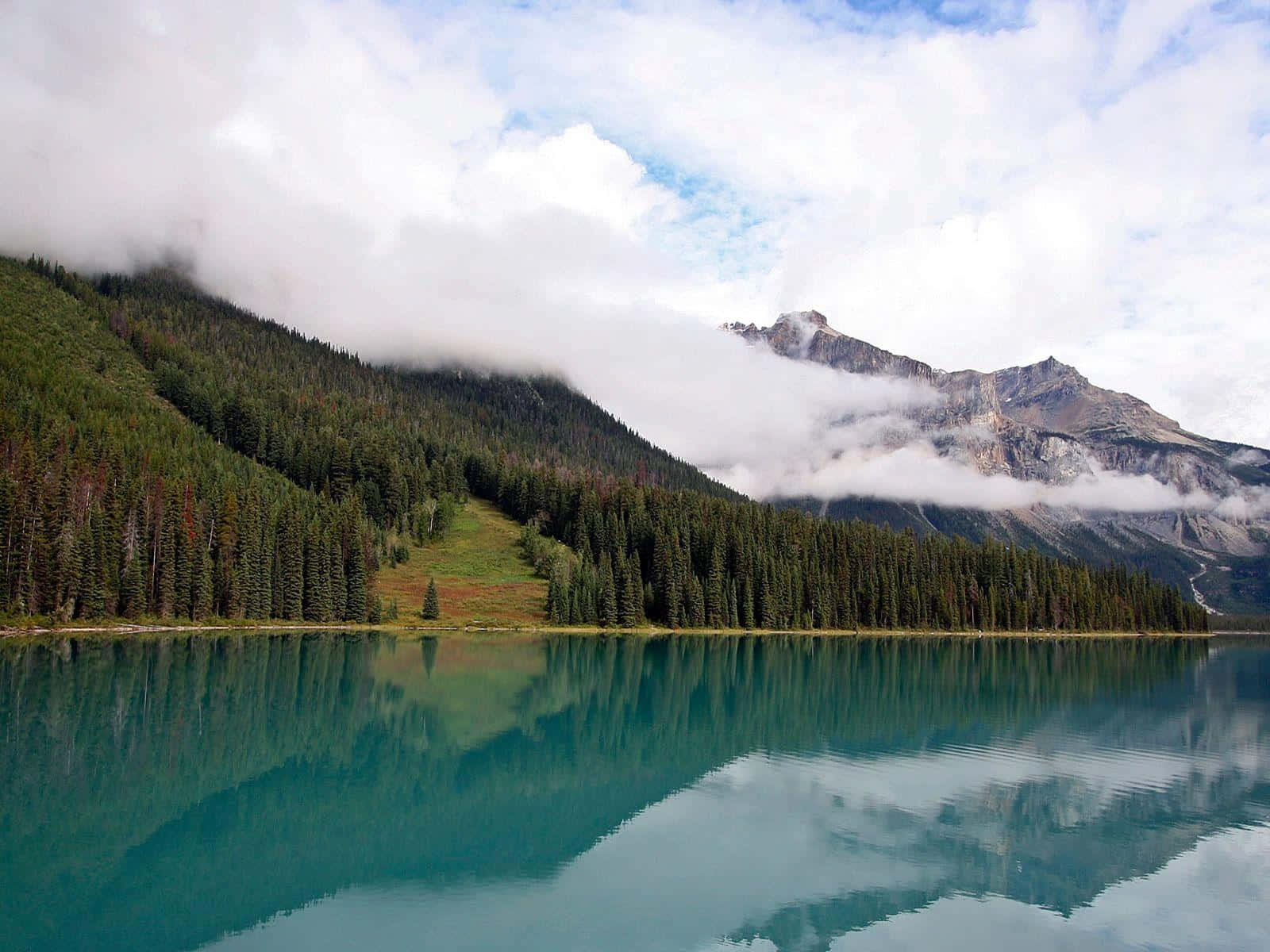 Calming Desktop Mountains Background