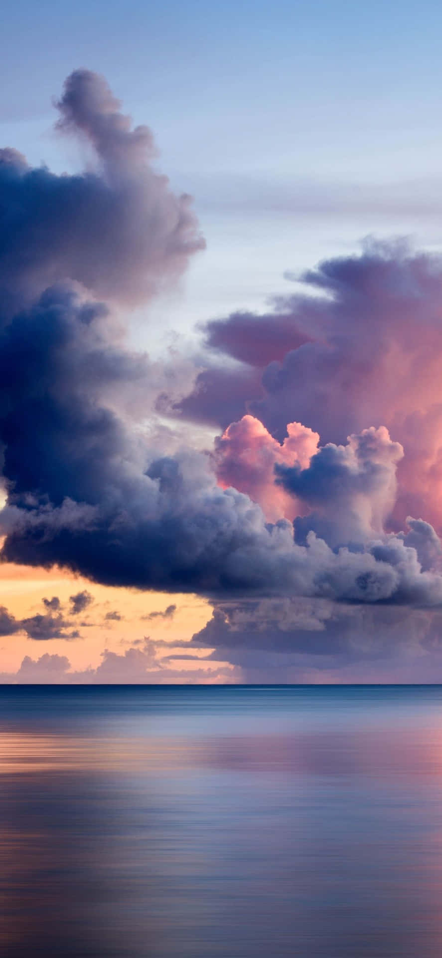 Calming Iphone Purple Clouds