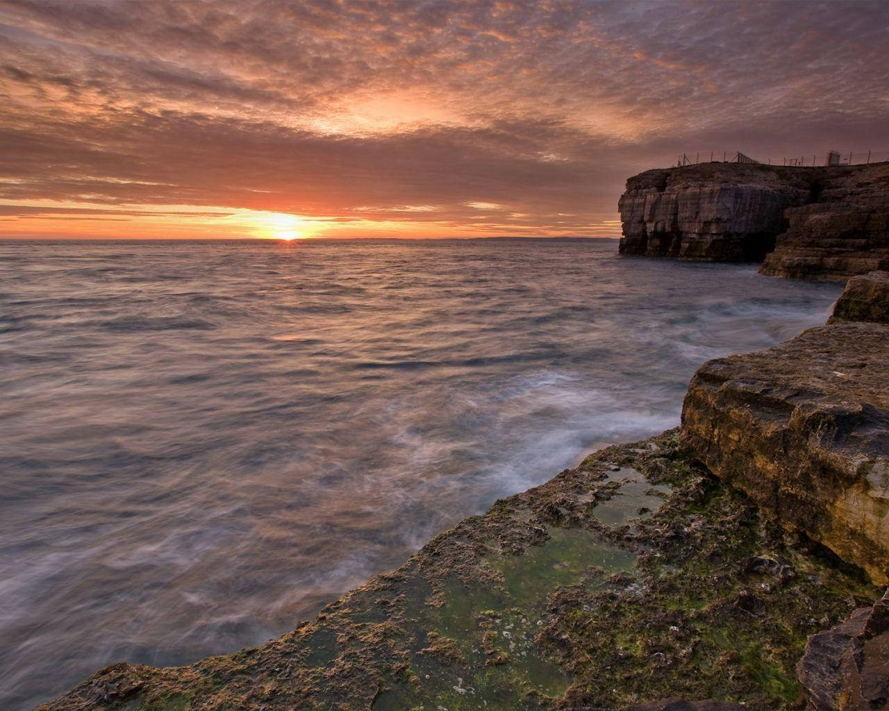 Calming Sunset Ocean