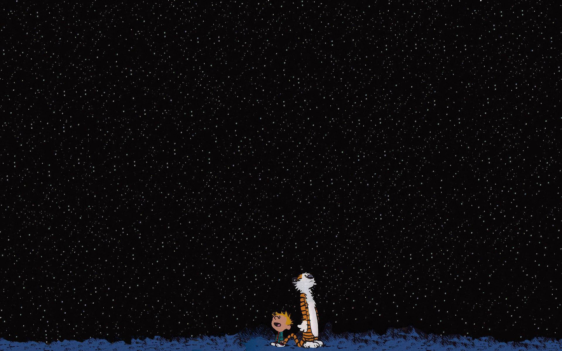 Calvin And Hobbes Macbook Pro Aesthetic Background