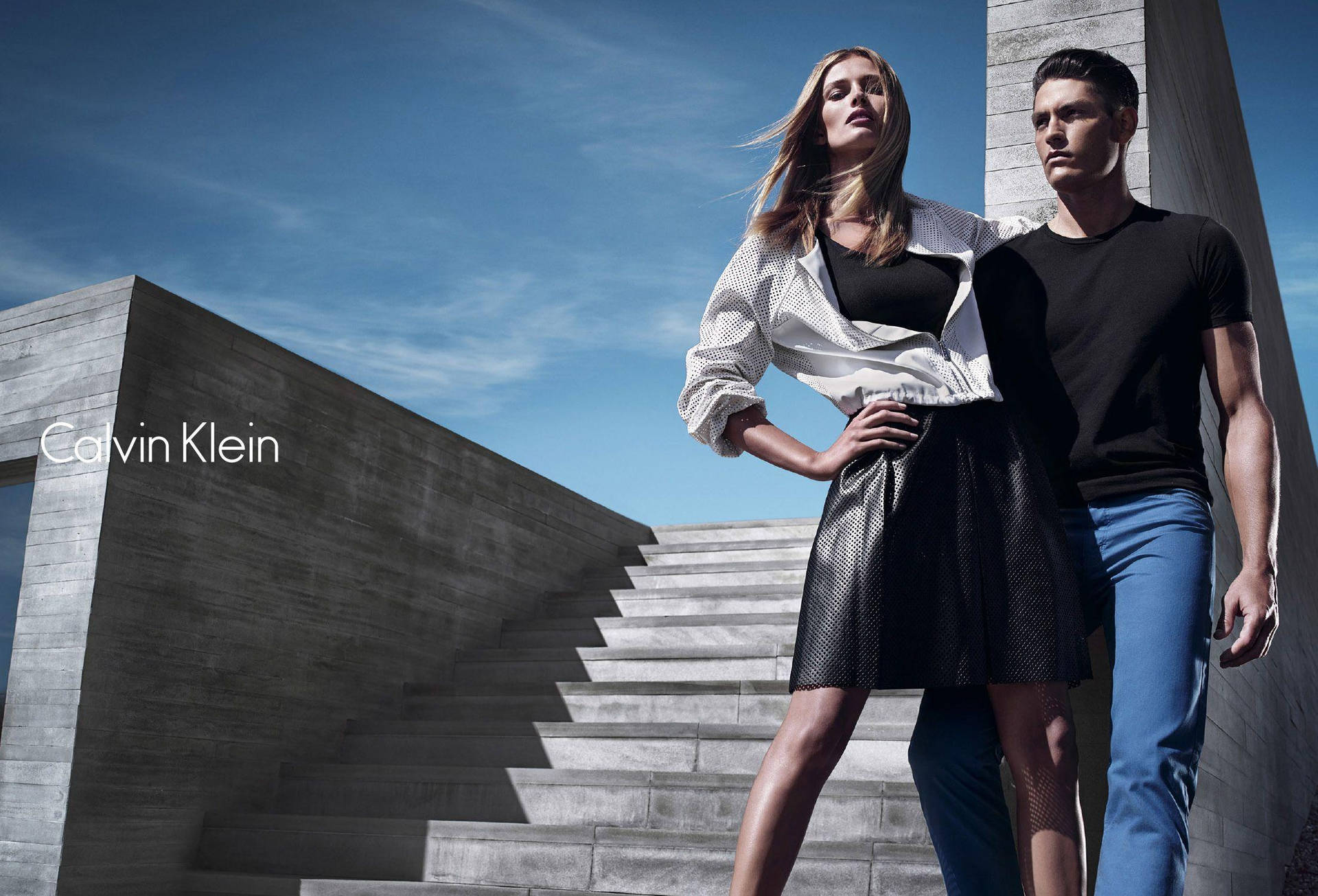 Calvin Klein Advertisement Background