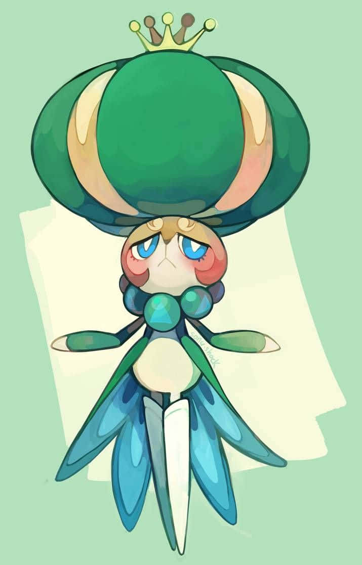 Calyrex Pokemon Pastel Aesthetic Illustration Background