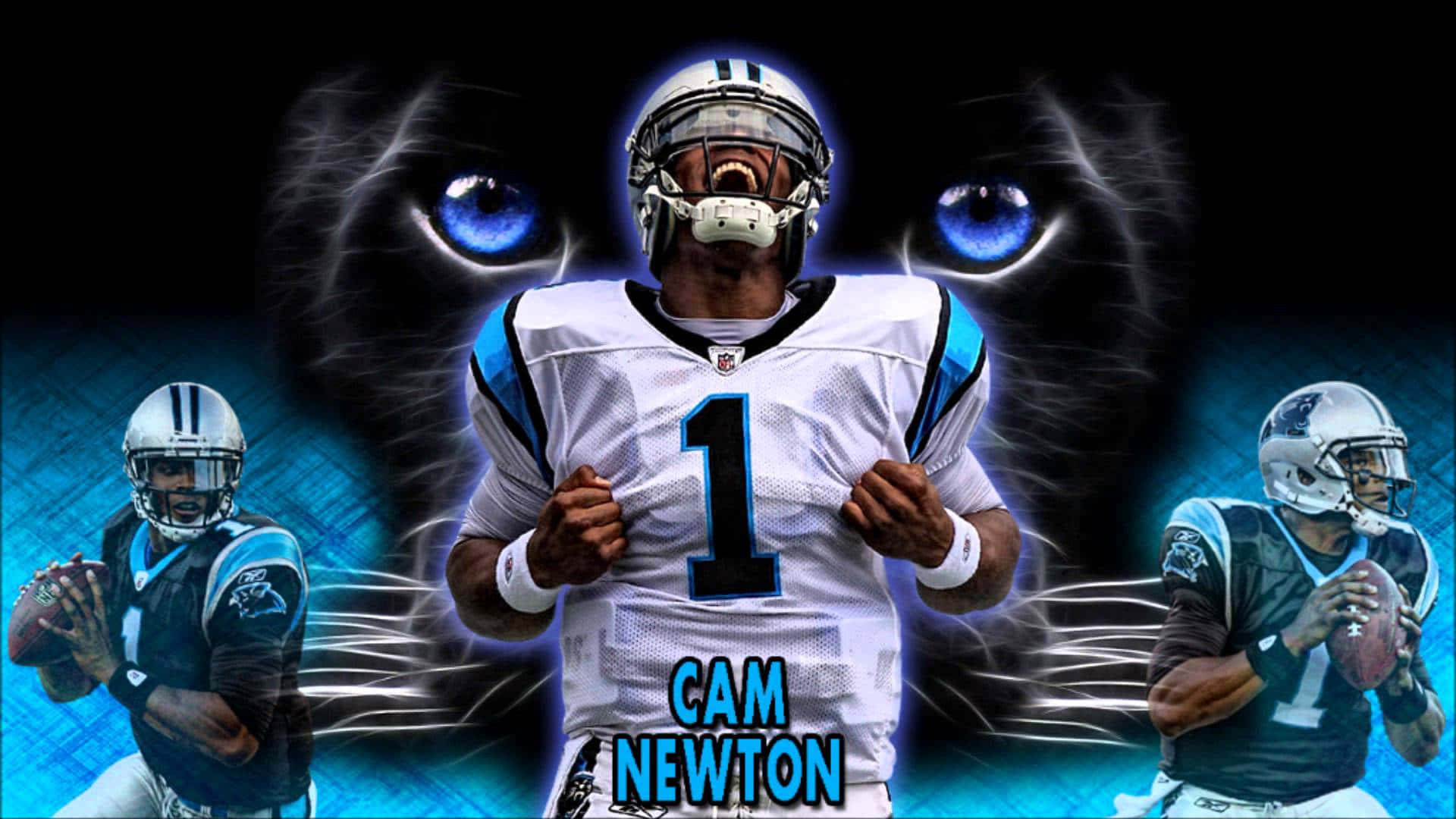 Cam Newton Black Panther Background