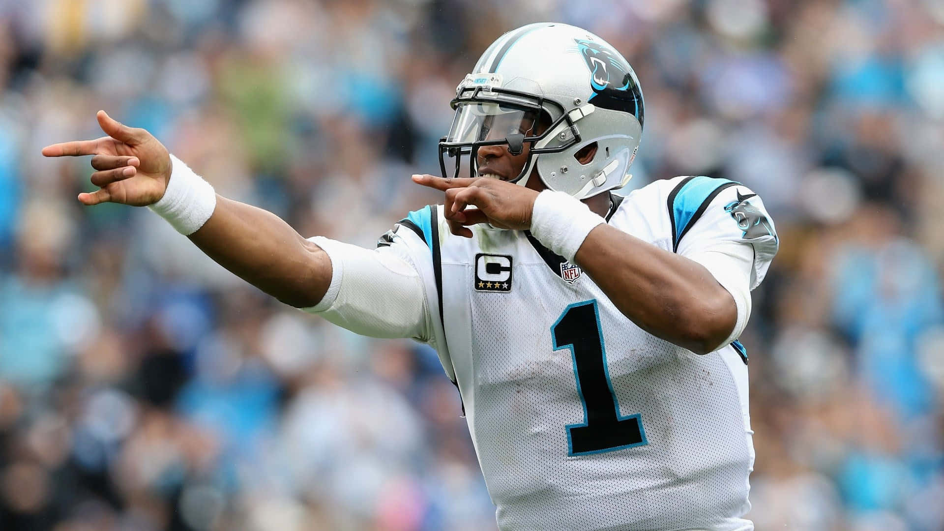 Cam Newton Playing