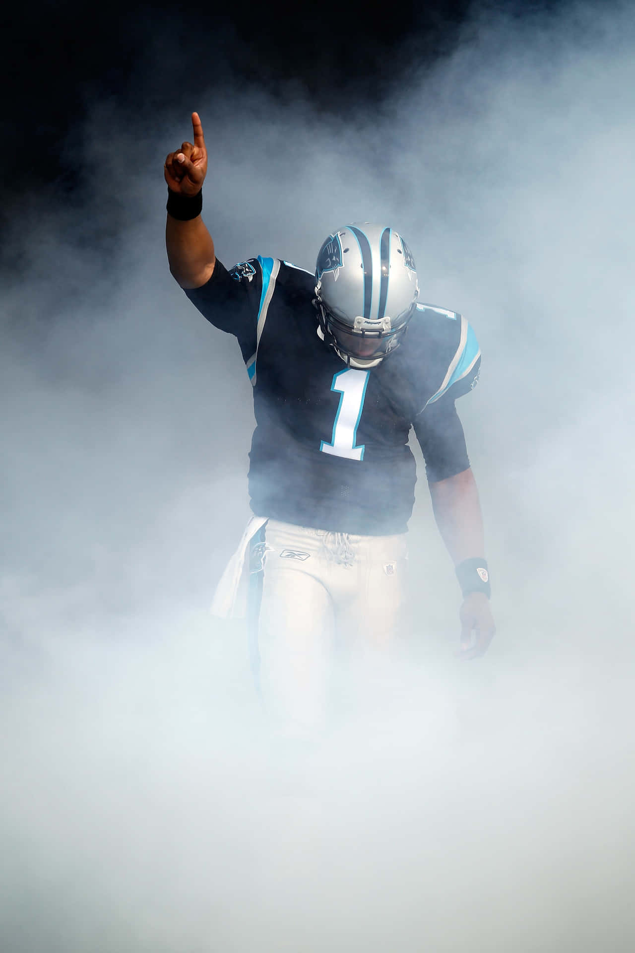 Cam Newton Smoke Machine Background